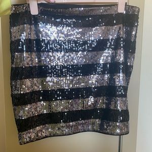 Forever 21 sequin mini skirt